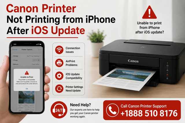 Canon Printer Not Printing