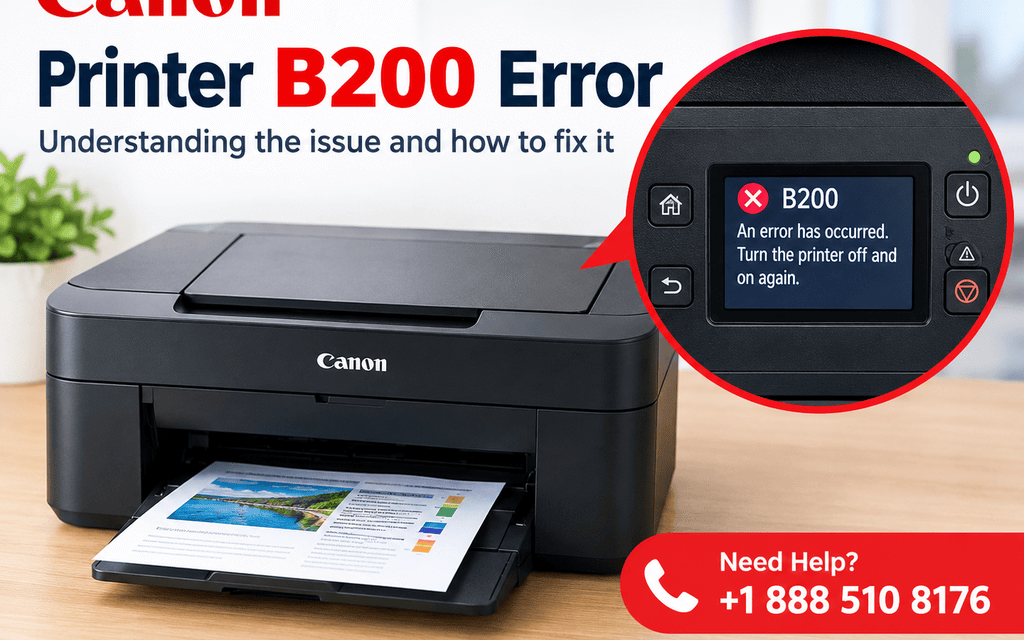 Canon Printer B200 Error