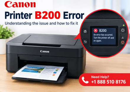 Canon Printer B200 Error
