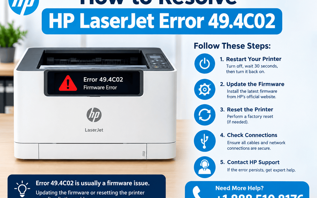 HP LaserJet Error 49.4C02