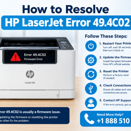 HP LaserJet Error 49.4C02