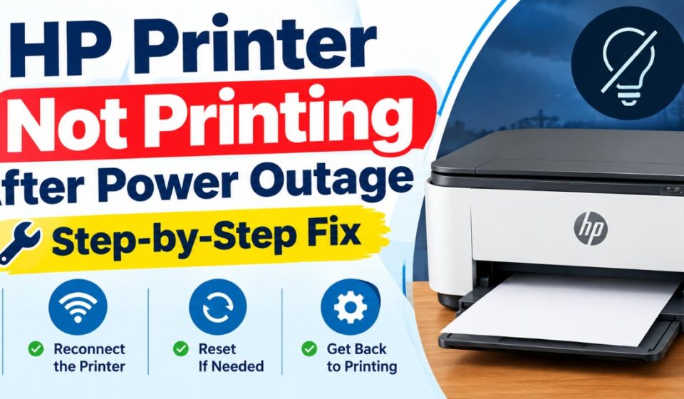 HP Printer Not Printing